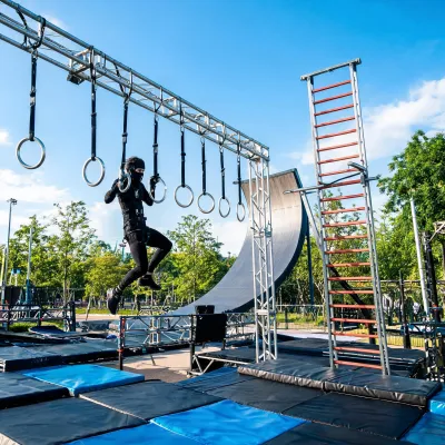 ninja warrior course